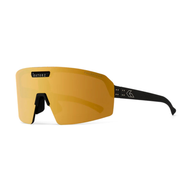 Havok Brille mit polarisierten ANSI Z87 Gläsern, goldverspiegelt - Gatorz