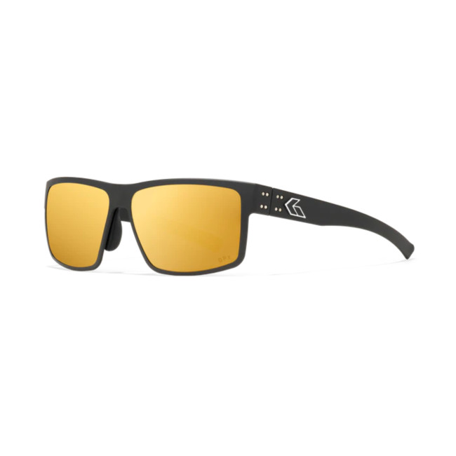 Lunettes Rig Opz avec verres polarisés mirroir or - Gatorz