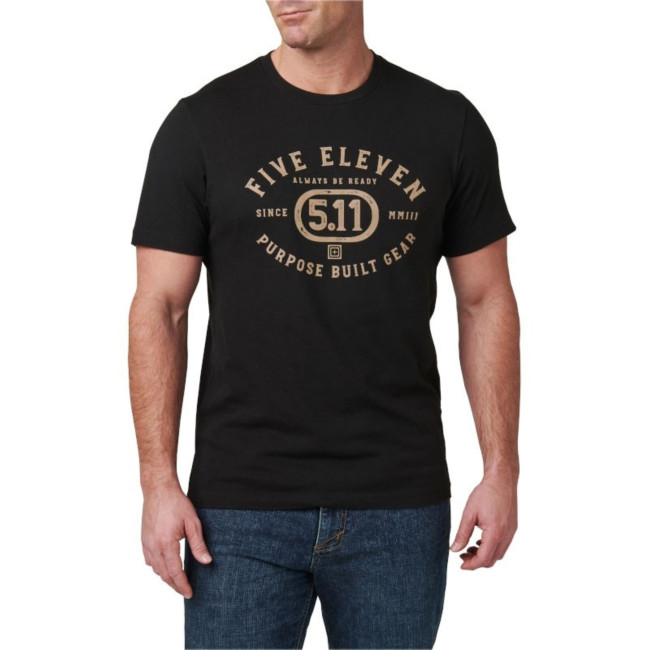 T-Shirt Purpose Crest V2 Schwarz - 5.11 Tactical
