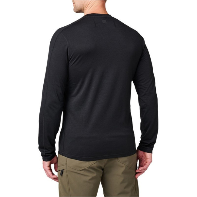 Sulli UV merino crew zwart bovenstuk - 5.11 Tactical