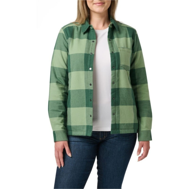 Hemdjacke Louise grün kariert - 5.11 Tactical