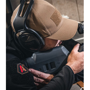 Casquette Stretch Fit A10 tan - A10 Equipment