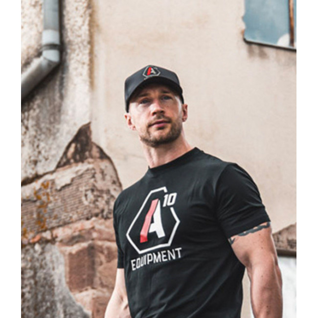 Snapback Baseballkappe schwarz - A10 Equipment