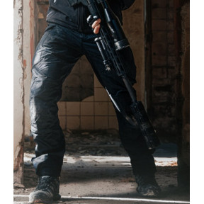 Fighter V2 Gevechtsbroek (Binnenbeenlengte 89cm) - Zwart - A10 Equipment