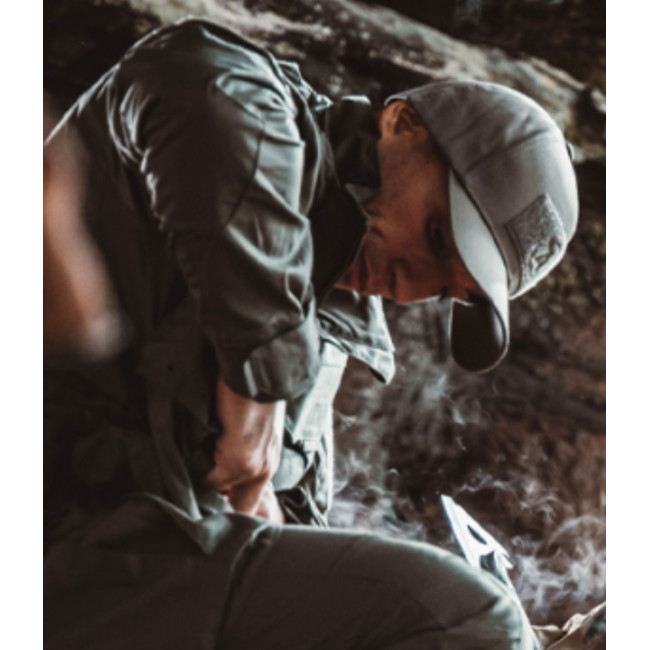 Casquette Stretch Fit A10 vert olive - A10 Equipment