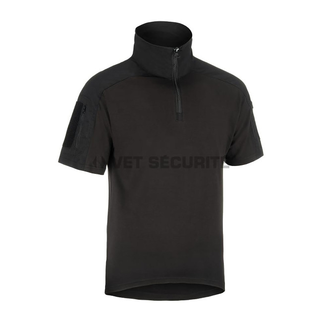 Chemise de combat à manches courtes Black - Invader Gear