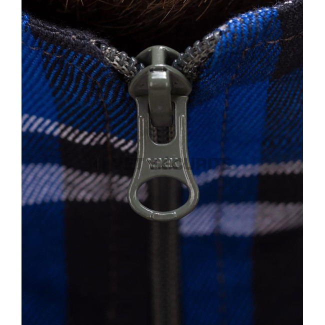 Chemise de combat en flanelle Blue - Invader Gear