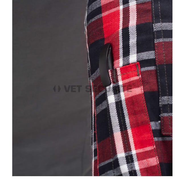 Chemise de combat en flanelle Red - Invader Gear