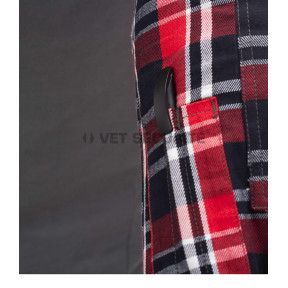 Chemise de combat en flanelle Red - Invader Gear