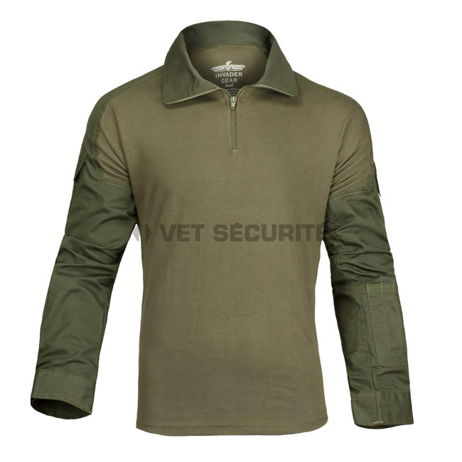 CHEMISE DE COMBAT ZIPPEE ORION (Camo, Taille XS