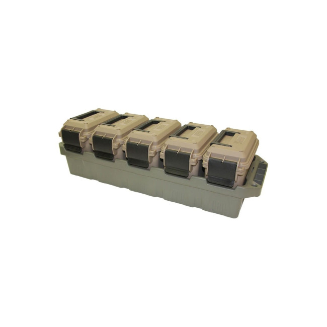Ammo crate MINI . 5x dozen met plateau - MTM Case-Gard