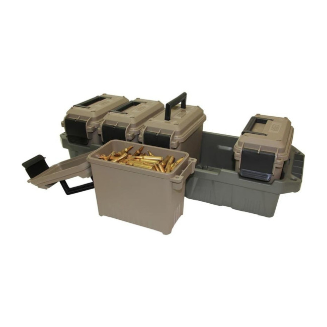 Ammo crate MINI . 5x dozen met plateau - MTM Case-Gard