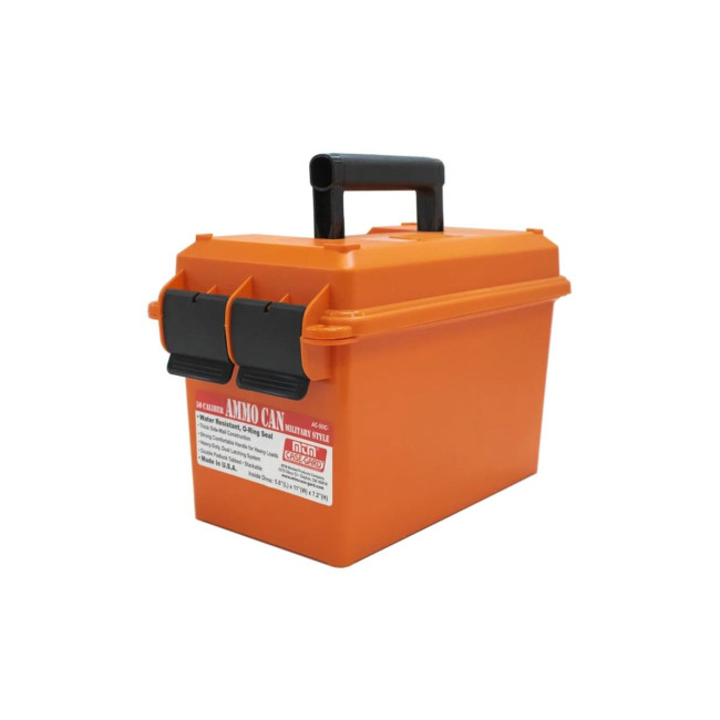 Boite à munitions calibre 50 Orange - MTM Case-Gard