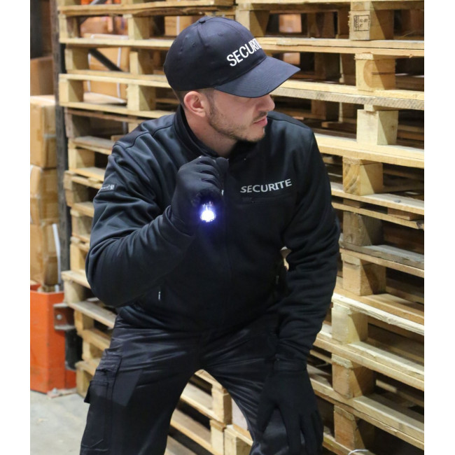 Kurtka Softshell Wolf security czarna - CityGuard