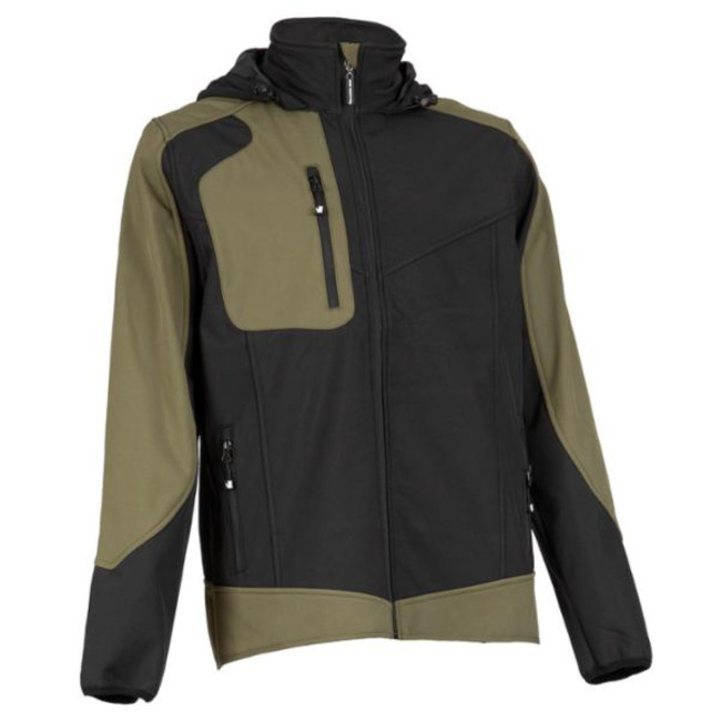 Kurtka robocza Pecco Czarna/Khaki - Nine Worths by North Ways