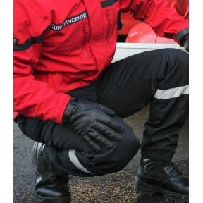 Pantaloni di sicurezza con bande retroriflettenti - Nero - CityGuard