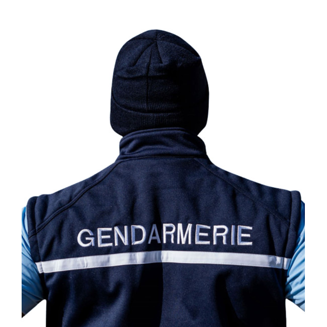 Softshell jas Gendarmerie 3 lagen Marine afneembare mouwen -Patrol Equipement