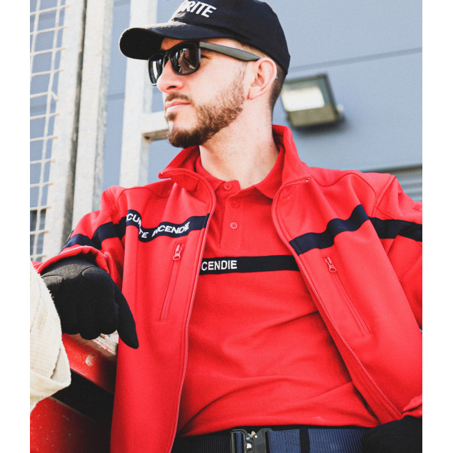 Kurtka Softshell SECURITE INCENDIE - CityGuard