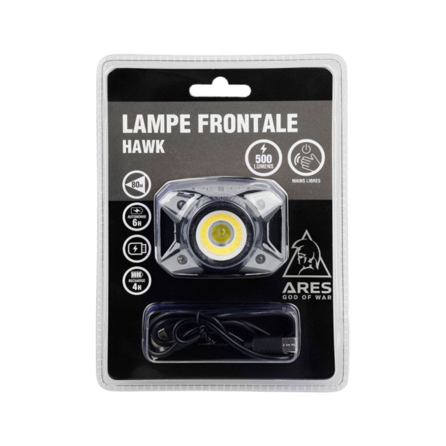 Stirnlampe Hawk 500 Lumen - Ares