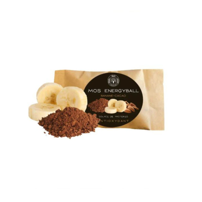 Energy Ball Antioxydant - Banane/Cacao - MOS Nutrition
