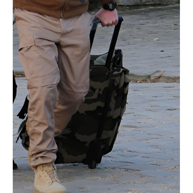 Einsatzrucksack mit Rollen 110L CE Camo - CityGuard