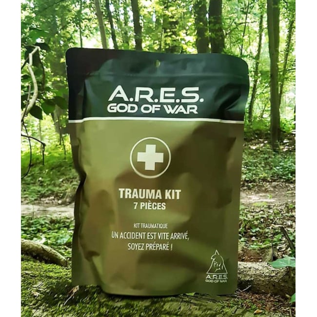 Kit médical trauma 7 pièces - Ares