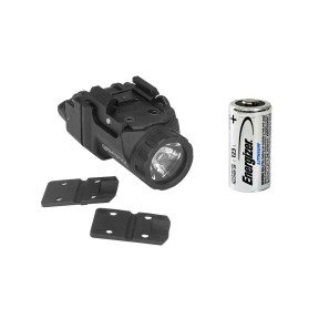 Kompaktowa latarka do broni krótkiej z krótką szyną 650 lumenów ze strobe 1 CR123 - Nightstick