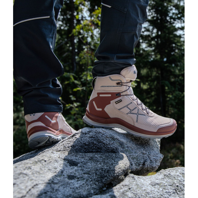 Schuhe BLACK EAGLE Adventure 3.0 GTX mid - Kupfer/Beige - Haix
