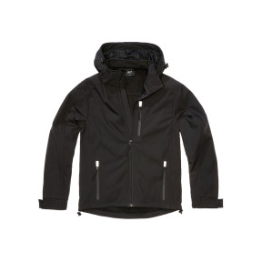 Softshell jas Hurricane - Zwart - Brandit