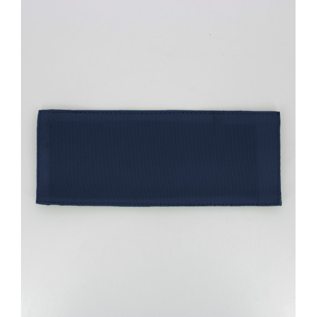 Flap dos neutre à personnaliser pour gilet Thor bleu marine - VVS