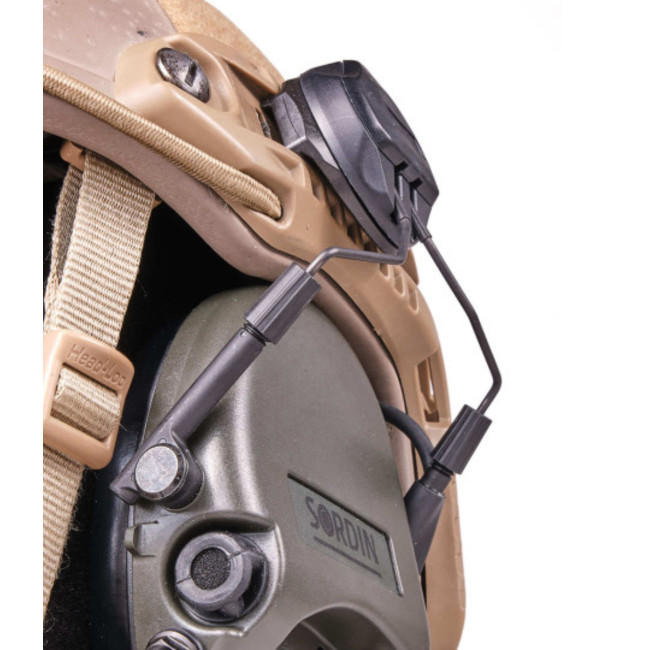 Système de fixation sur casque tactique pour casque Suprême Pro-X SLIM et SFA - MSA Sordin