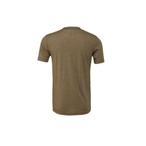 Uniseks T-shirt met ronde hals Triblend olijfgroen - BELLA&CANVAS