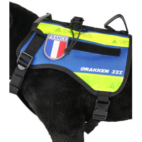 Arnês para cão Drakken 3 Azul - Dimatex