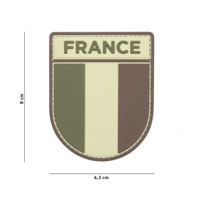 3D PVC Patch französische Armee - Multicam - 101 Inc