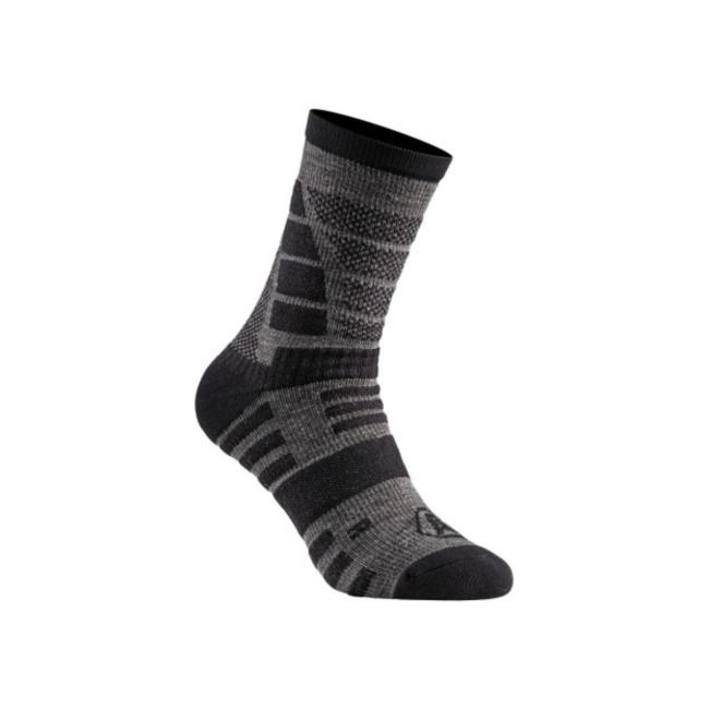 Chaussettes impact 9" winter gris béton - A10 Equipment