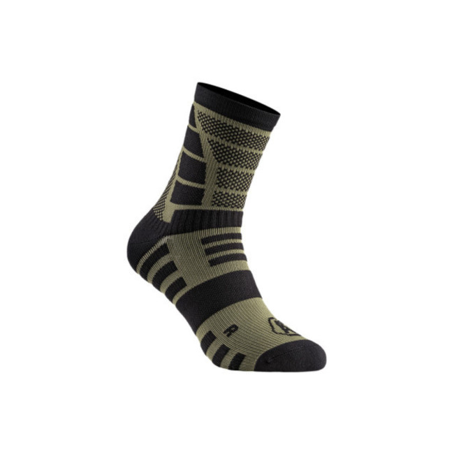 Par de calcetines Impact 7" Summer - Verde Oliva - A10 Equipment