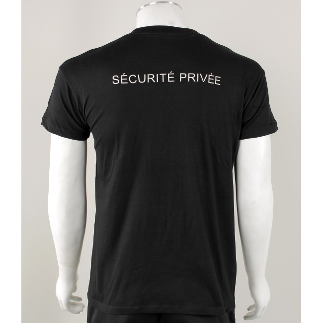 T-shirt serigrafado Segurança Privada - Preto - Patrol Equipment