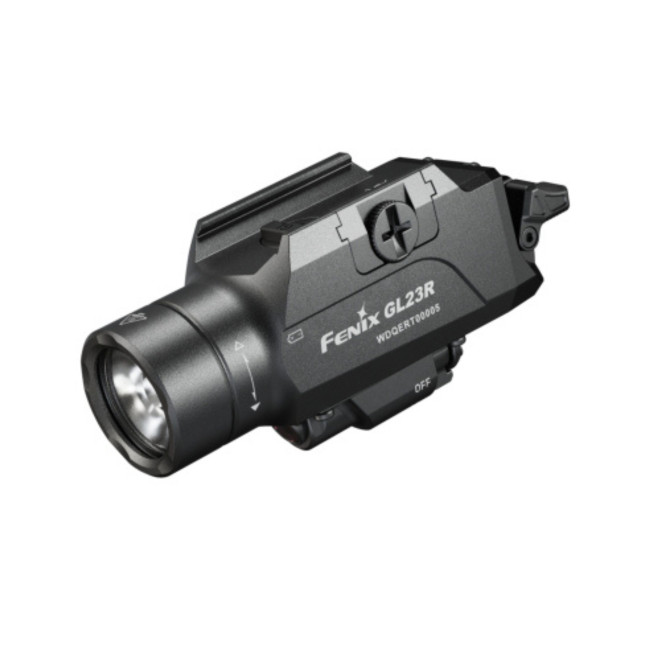 Torcia tattica per pistola con laser verde GL23R (1.200 lumen) - Nero - Fenix