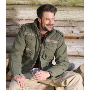 Militaire jas M65 Giant Olijfgroen - Brandit