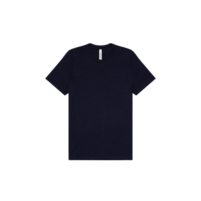 T-shirt unisexe Triblend Crew Neck Solid Navy - Bella&Canvas