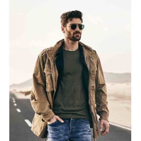 Veste militaire M65 Giant Coyote - Brandit