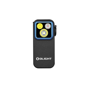 Lâmpada para colete tático com luz vermelha (500 lúmens) Oclip Pro - Preto - Olight