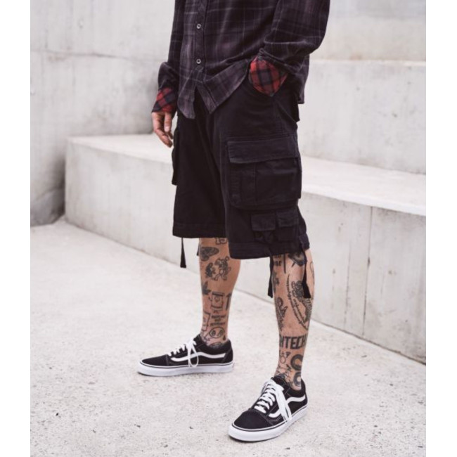 Savage Vintage Shorts schwarz - Brandit