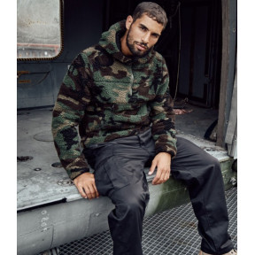 Fleecejacke mit Kapuze Woodland - Brandit