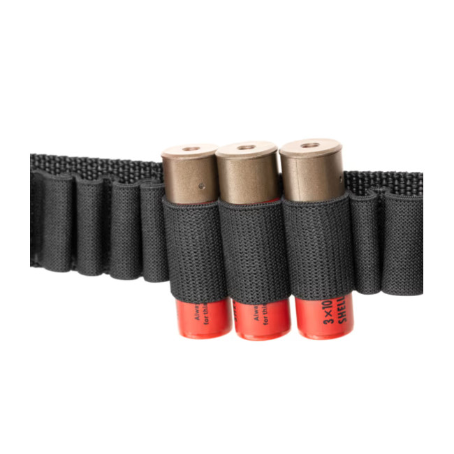 Bandouillière tactique pour fusil de chasse Black - Invader Gear