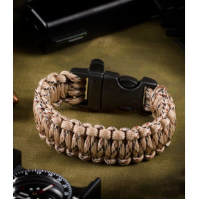 Überlebensarmband Desert Camo - Invader Gear