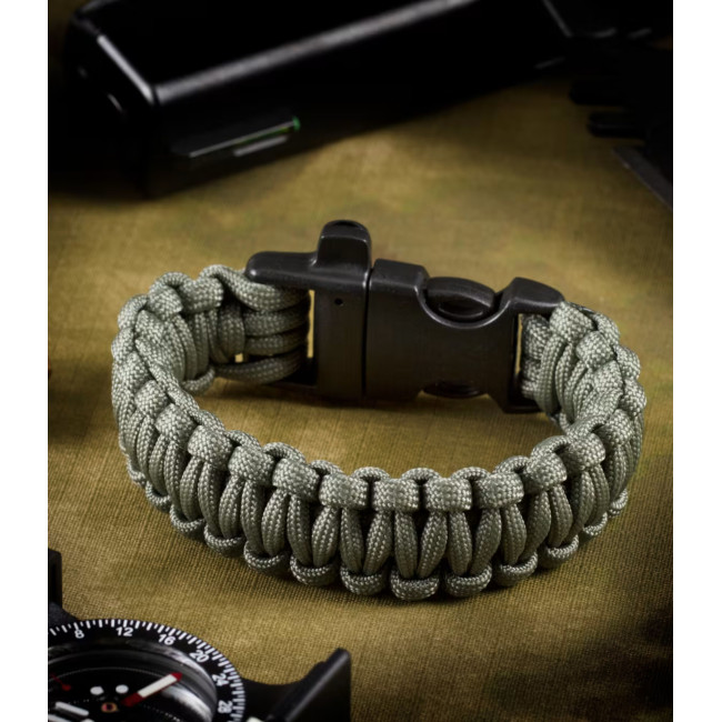 Bracelet de survie Grey - Invader Gear