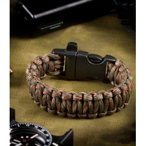 Bracelet de survie OD Camo - Invader Gear