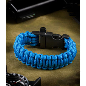 Bracelet de survie UN Blue - Invader Gear