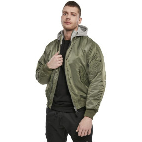 Veste à capuche MA1 gris/olive - Brandit